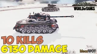 World of Tanks | T26E5 | 10 KILLS | 6130 Damage - Replay Gameplay 4K 60 fps