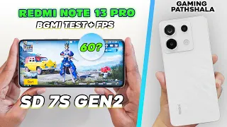 Redmi Note 13 Pro BGMI Test with FPS Meter🔥Heating, Gyro & Battery Drain🔥