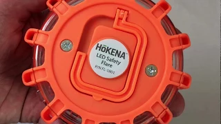 HOKENA LED Road Flares - Battery Replacement Instructions