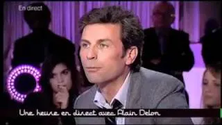 Alain Delon dans ce soir ou jamais