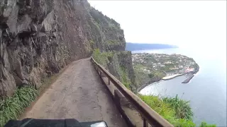 Madeira island - old road @ dangerous road