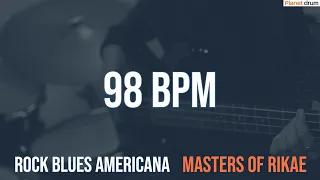 'Masters of Rikae' Rock/Americana drumless track (98 BPM)