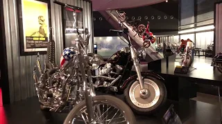 The Terminator Fat Boy motorcycle - Museum Milwaukee Harley-Davidson