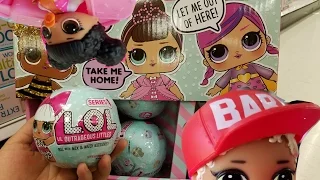 LOL Surprise Baby Dolls In Blind Bag Ball! Do They Pee, Cry or Spit? Lots Of Package Opening