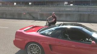 Motocompo runs rings around my NSX