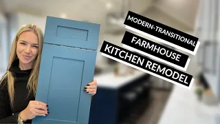 Modern Transitional Kitchen Design/Remodel | Before and After