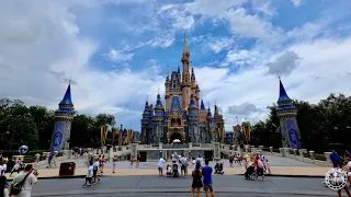 Magic Kingdom Main Street USA Sights & Sounds in 4K | Walt Disney World Orlando Florida June 2021