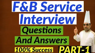 Interview Questions And Answers F&B Service/Most Repeated interview Questions in Food And Beverage-1