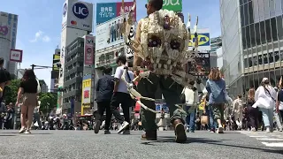 “Death Media デスメディア” Takeshi Spider Street Show #32- Shibuya Tokyo, Japan Art 5.15, 2024 573