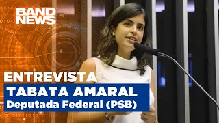 Bandnews TV entrevista pré-candidata à prefeitura de São Paulo, Tabata Amaral