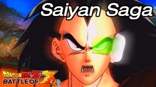 DBZ: Battle of Z - Complete Saiyan Saga [HD] Full Gameplay Walkthrough Xbox 360 PS3