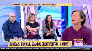 Bunica și bunicul, scandal crunt pentru 11 amanți: Am auzit de la multe persoane că este infidelă