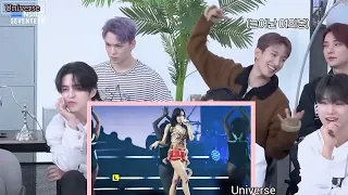 Seventeen Reaction to Blackpink LISA Seoul Bornpink would tour end (Fanmade 💜)