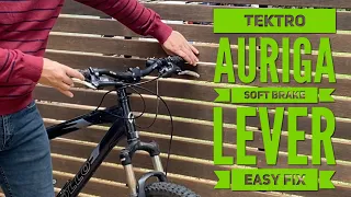 How to Restore Tektro Auriga MTB Soft Brake Lever - Easy and Quick Bleed