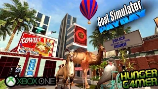 Goat Simulator PAYDAY ✔ Xbox one gameplay