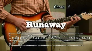 Runaway - Ventures Tabs and Chords, como tocar, lesson, レッスン