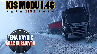 ETS 2 Türkiye Haritasındayız / Efsane Kış Modu / Yollar Çok Kaygan 1.46