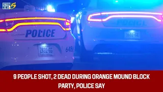 9 people shot, 2 dead during Orange Mound block party, police say