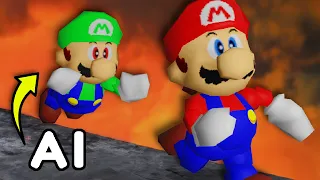 Mario 64 Like You've Never Seen Before! AI Hunts Me