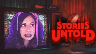 This Creepy Game Made Me Feel Very UNEASY! Stories Untold - Part 1