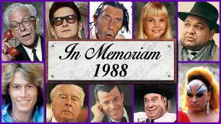 In Memoriam 1988: Famous Faces We Lost in 1988