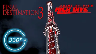 360 VIDEO | VR | Final Destination 3 High Dive POV - McKinley Park - 4K | 60fps | 3D