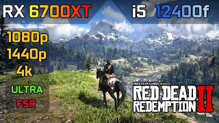 Red Dead Redemption 2 : RX 6700 XT