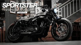 H-D SPORTSTER 48 MINIMALIST & SIMPLE | THE VLOGS - #2