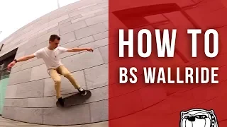 Видео школа скейтбординга - Bs wallride [14 серия]