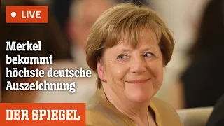 Livestream: Ex-Kanzlerin Merkel erhält die höchste deutsche Auszeichnung