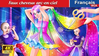 Faux cheveux arc-en-ciel 👩🌈 Contes De Fées Français 🌛 Fairy Tales | WOA - French Fairy Tales