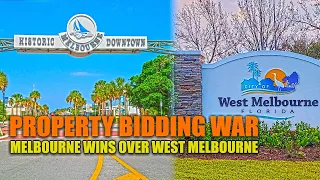 Melbourne, Florida Dominates Property Bidding War Against West Melbourne, Florida!