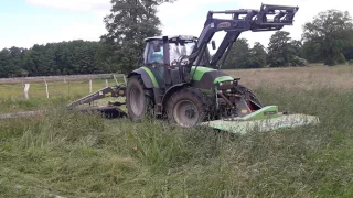 [VLOG Landtechnik] Heu machen 1. Schnitt 2017