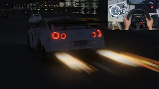 Assetto Corsa| Nissan GT-R Liberty Walk 2022 | Steering Wheel Gameplay