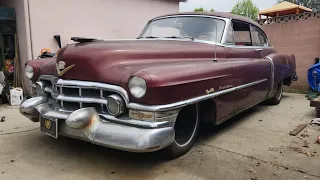 1952 Cadillac coupe sitting for years just in!