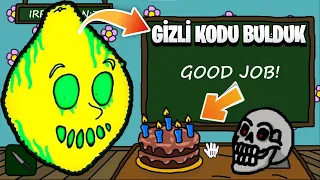 SON GİZLİ KODU BULDUK #8  Ms Lemons Mr Tomatos Gizemleri