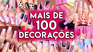 TODAS DECORAÇÕES DE UNHAS DE 2020 | Retrospectiva Esmalte e Cor