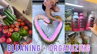 1 Hour ⏰ Cleaning 🫧 Organizing 🧃 Restocking🍫 Tiktok Compilation ✨ #Satisfying