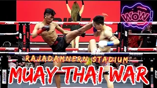 Incredible Muay Thai Fight At RWS Rajadamnern Stadium