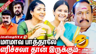 🤣 நல்லா போயிட்டு இருக்கு; கும்மி அடிச்சுராதமா | Ethirneechal Haripriya & Priyadharshini Interview