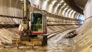 Abandoned Tunnel Boring Machine - Exploring an Unfinished Metro Tunnel