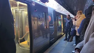 When the train car is smoking, so are New Yorkers...