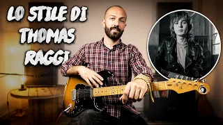 Måneskin's guitar player Thomas Raggi style ANALYZED