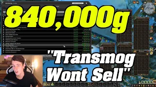 WoW Goldfarm: TRANSMOG WONT SELL!!!