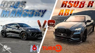 LE DUEL😈 M6 TURBO : SÉANCE DE RATTRAPAGE...😉 LAMBORGHINI URUS MANSORY VS AUDI RSQ8-R ABT🤜🏼🤛🏼