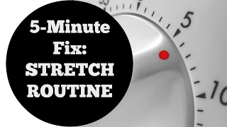 5 Min Fix: Total Body Stretch Flexibility Workout For All Levels No Equipment Home Fitness