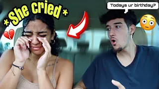 FORGETTING MY GIRLFRIENDS BIRTHDAY PRANK!! *She Cried*