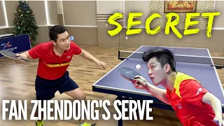 Ti Long reveals the Secret of Fan Zhendong's Forehand Pendulum technique