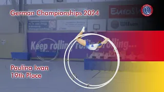 Paulina Iwan German Championships 2023 in Gymwheel All Arround Woman 19th Place