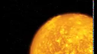 ESA   Hubble   heic0303h   Evaporating extrasolar planet, from Video, 10s